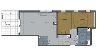  Appartement  vendre 3 pices 70 m