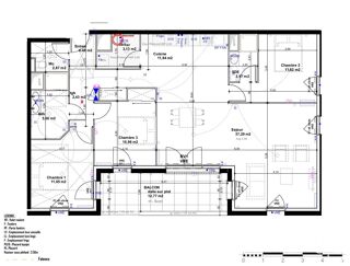  Appartement � vendre 4 pi�ces 107 m�