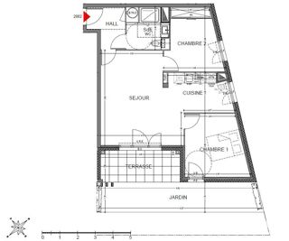  Appartement � vendre 3 pi�ces 61 m�