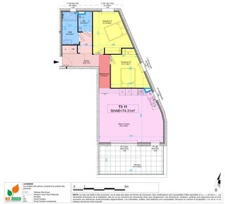  Appartement � vendre 3 pi�ces 74 m�