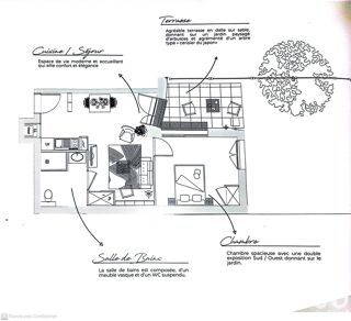  Appartement � vendre 2 pi�ces 48 m�