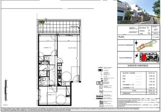  Appartement � vendre 3 pi�ces 58 m�