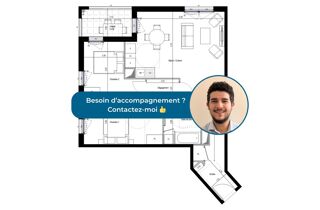  Appartement � vendre 3 pi�ces 69 m�