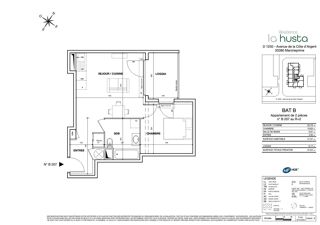 Appartement � vendre 2 pi�ces 41 m�