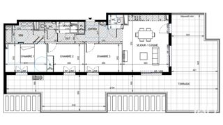  Appartement � vendre 4 pi�ces 82 m�