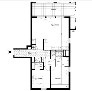  Appartement � vendre 3 pi�ces 79 m�