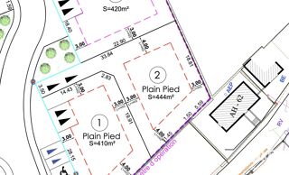  Terrain � vendre 444 m�