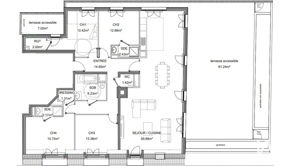 � vendre  Appartement Levallois-Perret (92300)