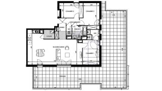  Appartement � vendre 4 pi�ces 97 m�