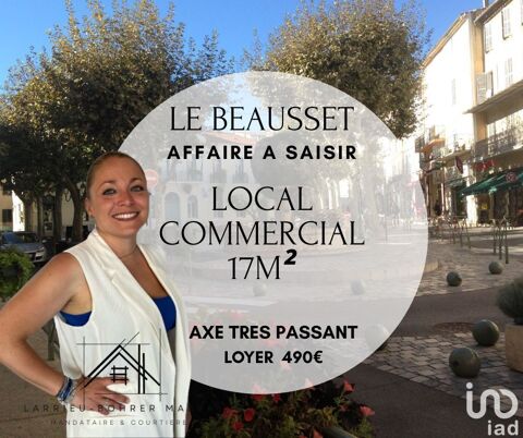 Vente Boutique/Local commercial 17 m&sup2; 22500 83330 Le beausset