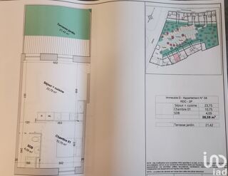  Appartement � vendre 2 pi�ces 39 m�