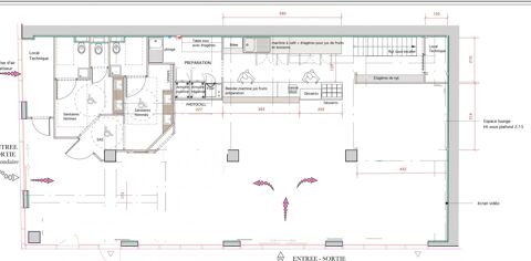 Vente Boutique/Local commercial 196 m&sup2; 645000 69007 Lyon