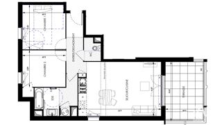  Appartement � vendre 3 pi�ces 66 m�