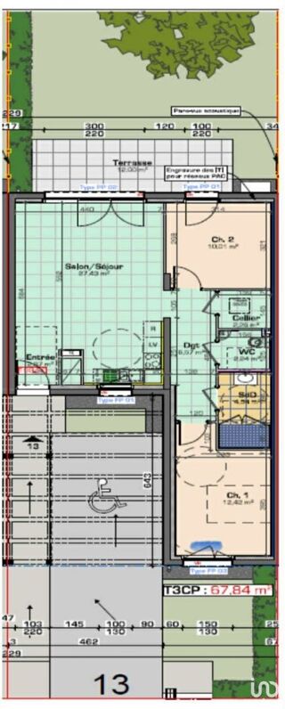  Maison  vendre 3 pices 68 m