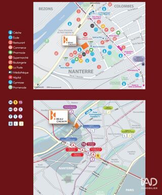  Appartement � vendre 3 pi�ces 65 m�