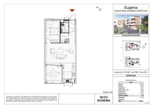  Appartement � vendre 2 pi�ces 67 m�