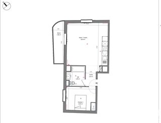  Appartement � vendre 2 pi�ces 46 m�