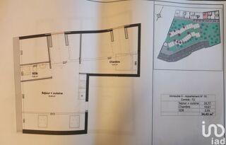  Appartement � vendre 2 pi�ces 35 m�