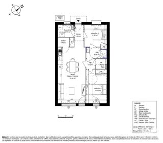  Maison � vendre 3 pi�ces 70 m�