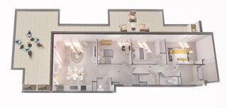  Appartement  vendre 4 pices 82 m