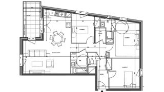  Appartement  vendre 4 pices 87 m