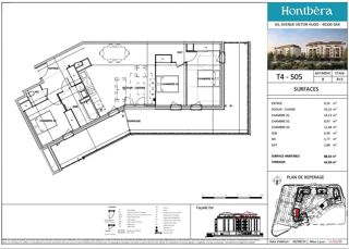  Appartement � vendre 4 pi�ces 88 m�