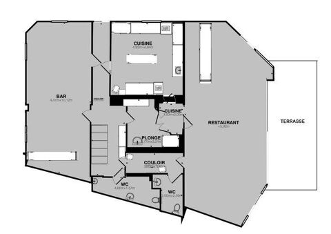 Vente Restaurant 110 m&sup2; 129000 54280 Champenoux