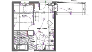  Appartement � vendre 2 pi�ces 41 m�