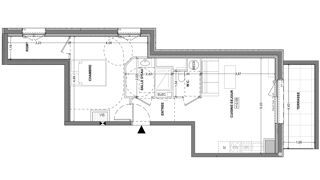  Appartement � vendre 2 pi�ces 49 m�