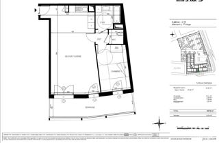  Appartement � vendre 2 pi�ces 58 m�