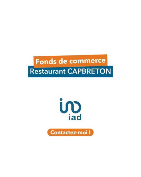 Vente Restaurant 70 m&sup2; 110000 40130 Capbreton