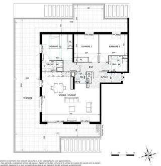  Appartement � vendre 4 pi�ces 106 m�