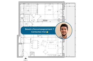  Appartement � vendre 3 pi�ces 63 m�