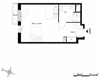  Appartement � vendre 1 pi�ce 33 m�