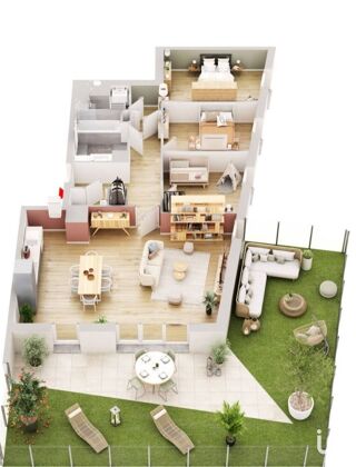  Appartement � vendre 4 pi�ces 85 m�