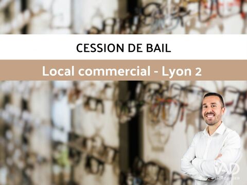 Vente Droit au bail 18 m&sup2; 49500 69002 Lyon