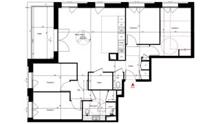  Appartement � vendre 5 pi�ces 100 m�