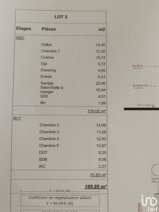  Maison 6 pi�ces 190 m� Cesson-s�vign�