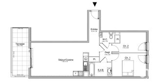  Appartement � vendre 3 pi�ces 67 m�