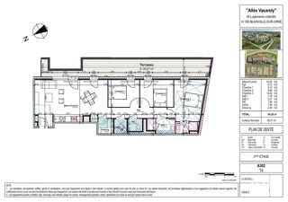  Appartement � vendre 4 pi�ces 84 m�