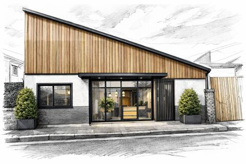 Vente Murs commerciaux 195 m&sup2; 149000 27210 Beuzeville