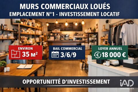 Vente Murs commerciaux 35 m&sup2; 420000 17630 La flotte