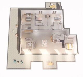  Appartement � vendre 5 pi�ces 143 m�