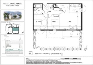  Appartement � vendre 3 pi�ces 68 m�