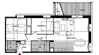  Appartement � vendre 3 pi�ces 68 m�
