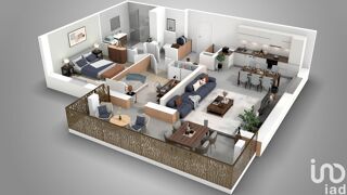  Appartement  vendre 3 pices 64 m