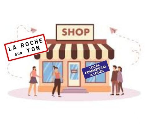 Location Boutique/Local commercial 46 m&sup2; 750 85000 La roche-sur-yon