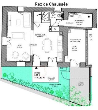  Appartement � vendre 4 pi�ces 94 m�