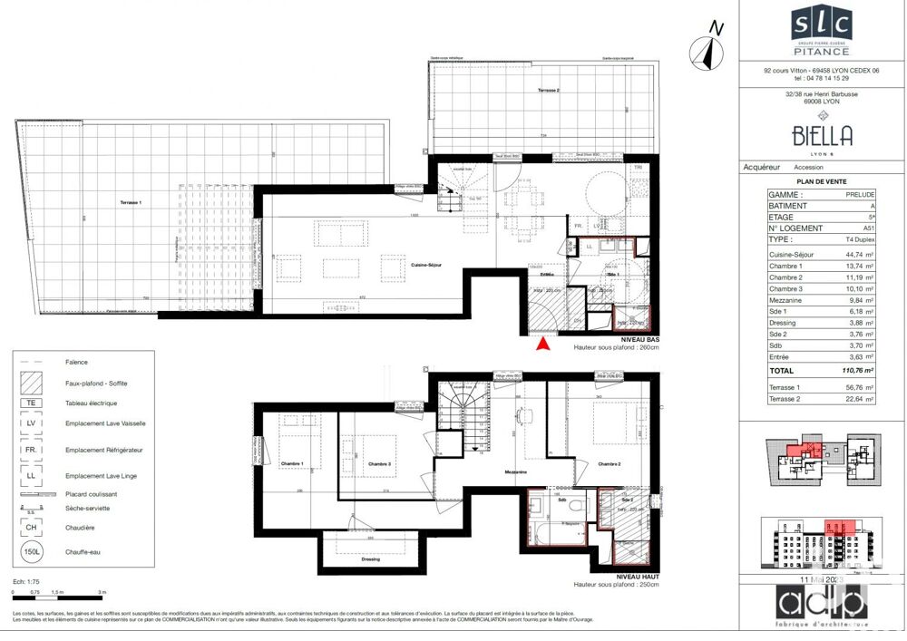 � vendre  Appartement Lyon 8