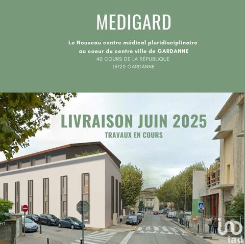 Location Bureaux 81 m&sup2; 3070 13120 Gardanne